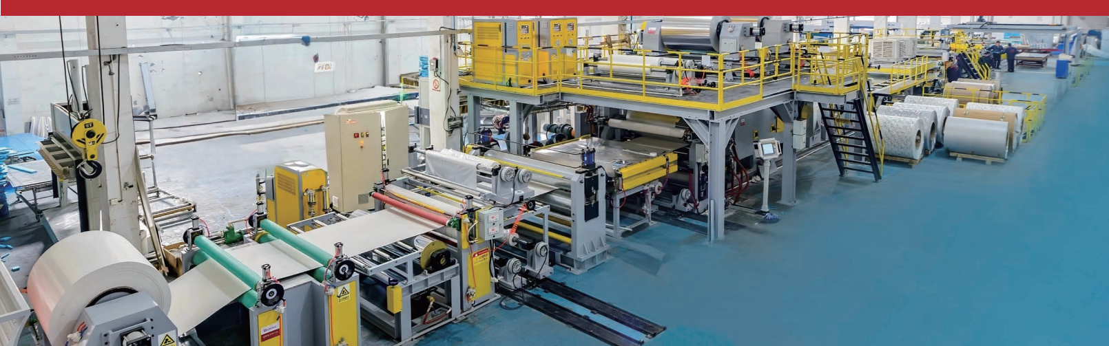 Linie de producție de panouri compozite cu miez de aluminiu 3D
