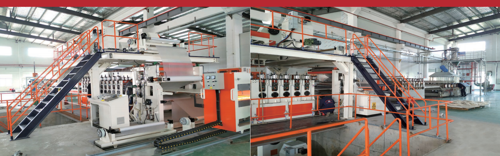 Linie de producție de panouri compozite din PVC